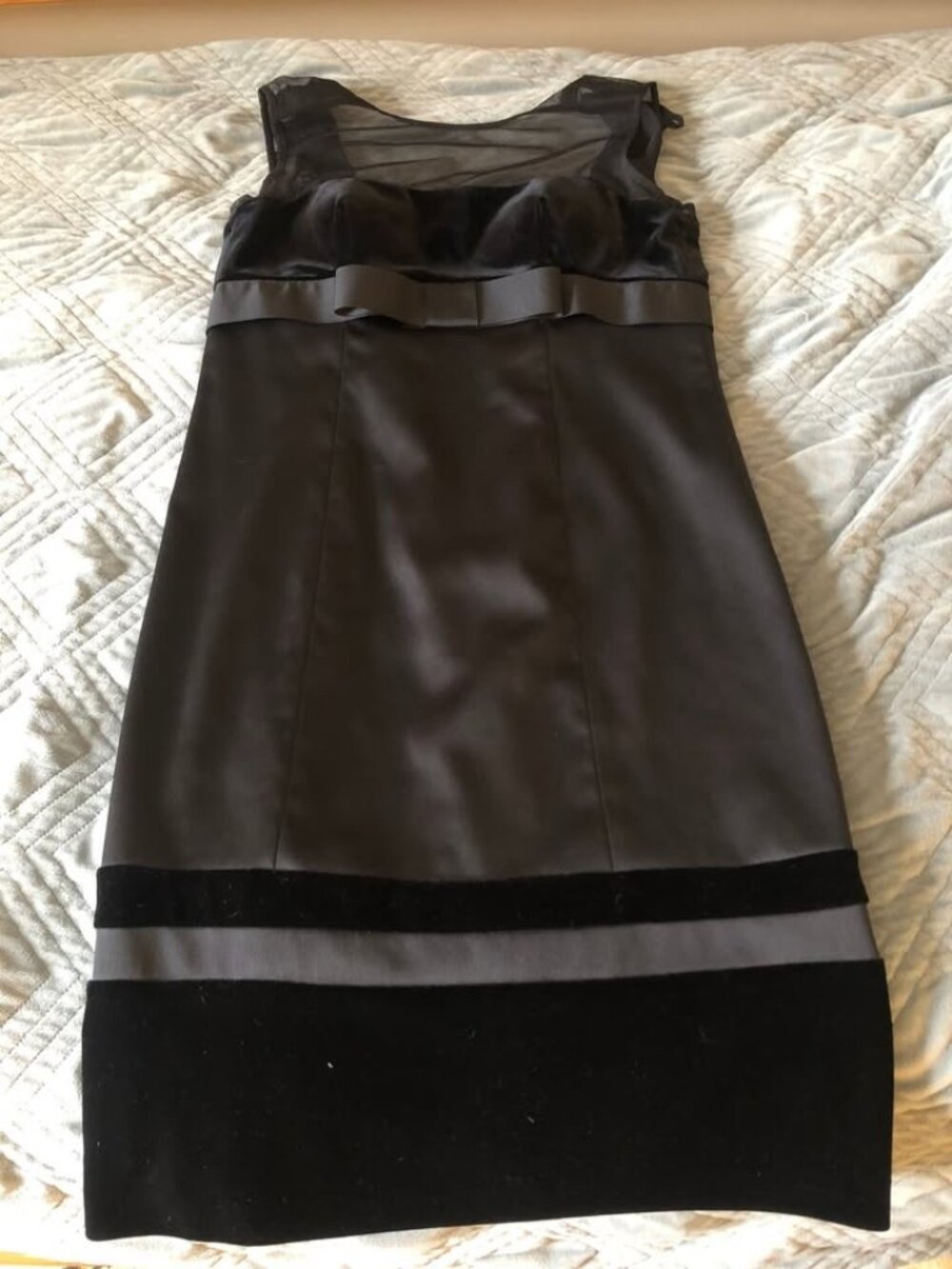 Black cocktail dress